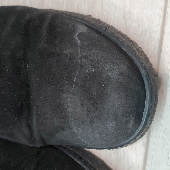 Stuart Weitzman Womens Leather Luxury Comfort ankle fur shoes boots sz 8 - Picture 5 of 14